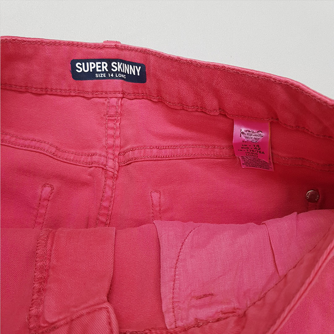 شلوار جینز زنانه 28603 مارک SUPER SKINNY