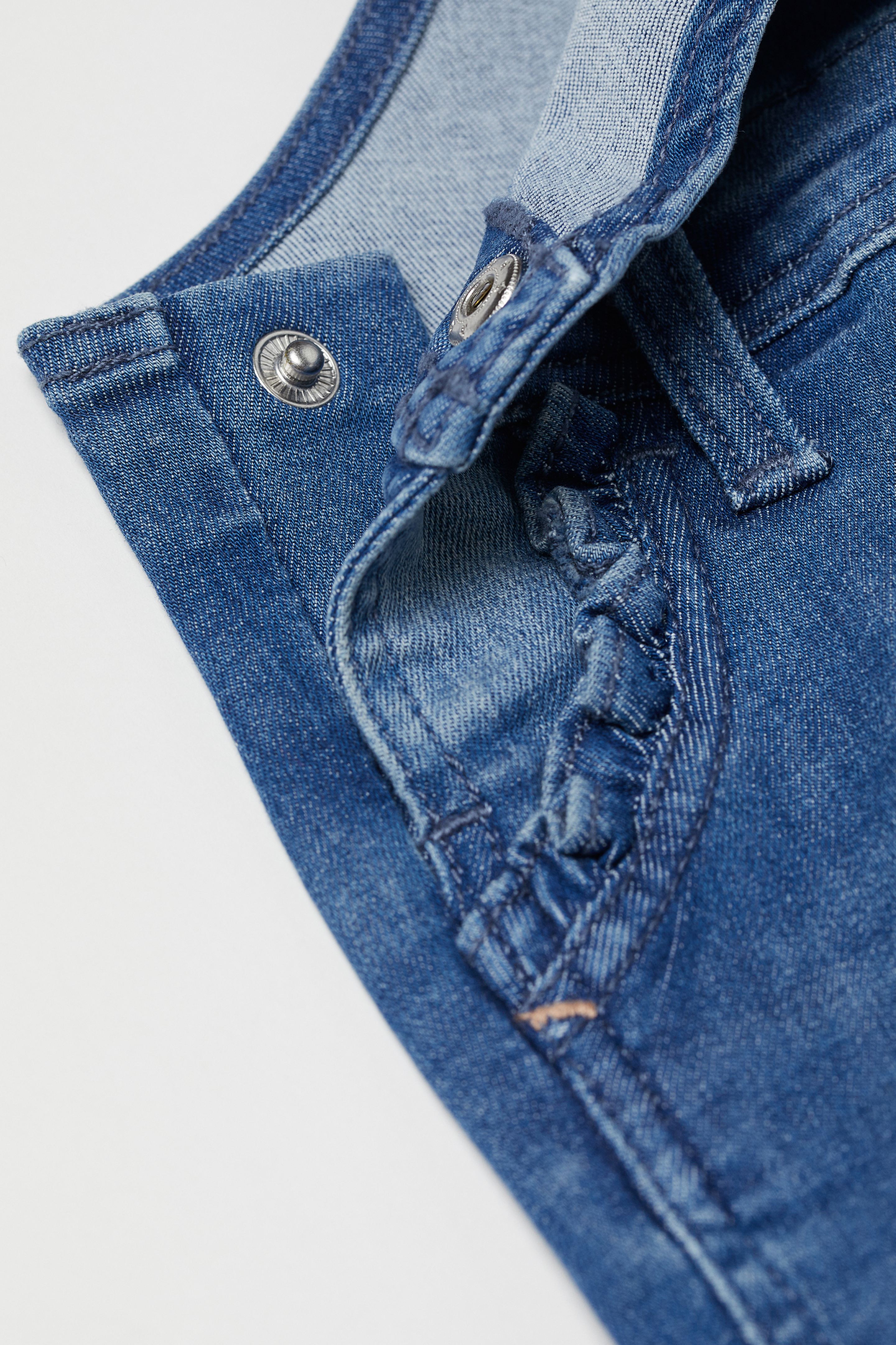 پیشبندار جینز دخترانه 28528 سایز 3 ماه تا 3 سال مارک h&m