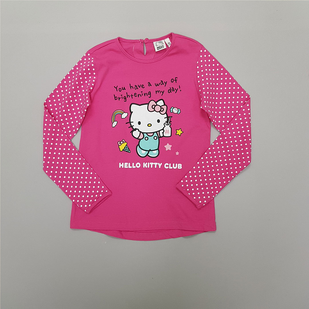 بلوز دخترانه 29111 سایز 3 تا 8 سال مارک HELLO KITTY