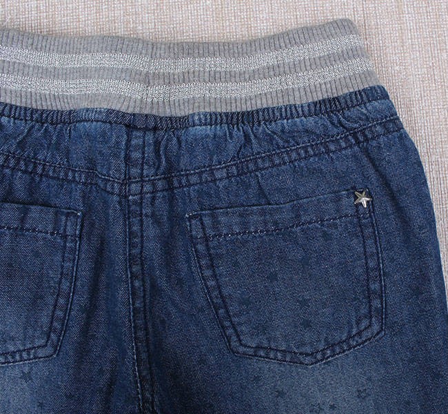 شلوار جینز لاینردار دخترانه 18750 سایز 3 تا 13 سال مارک cool club