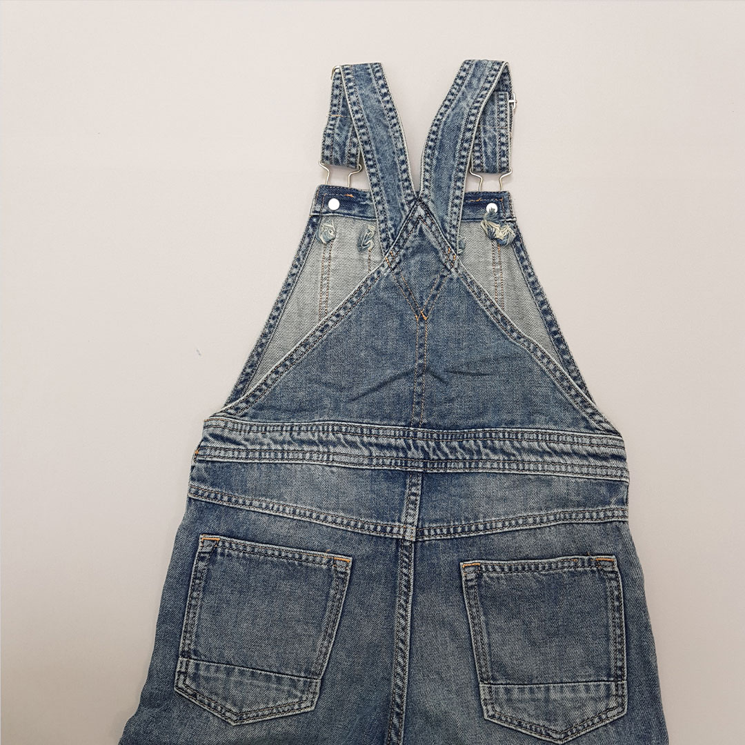 پیشبندار جینز 28525 سایز 1.5 تا 10 سال مارک DENIM   *