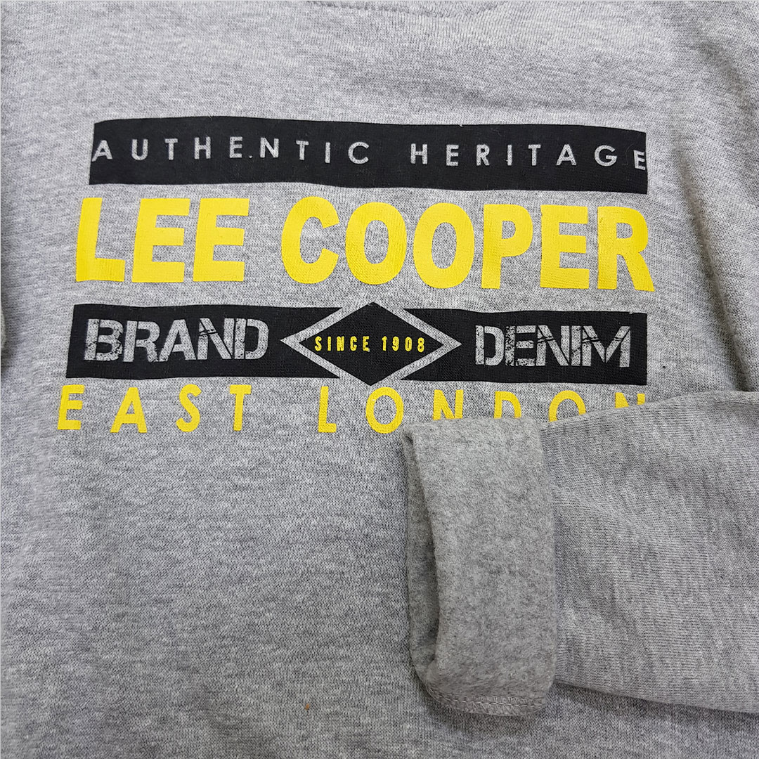 پلیور توپنبه ای پسرانه 29222 سایز 8 تا 14 سال مارک LEE COOPER   *