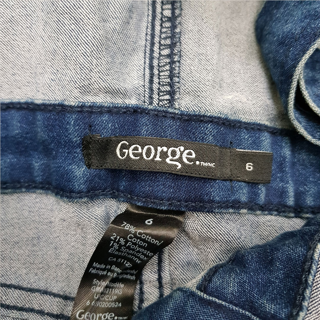 پیشبندار سارافونی دخترانه 29252 سایز 4 تا 16 سال مارک GEORGE