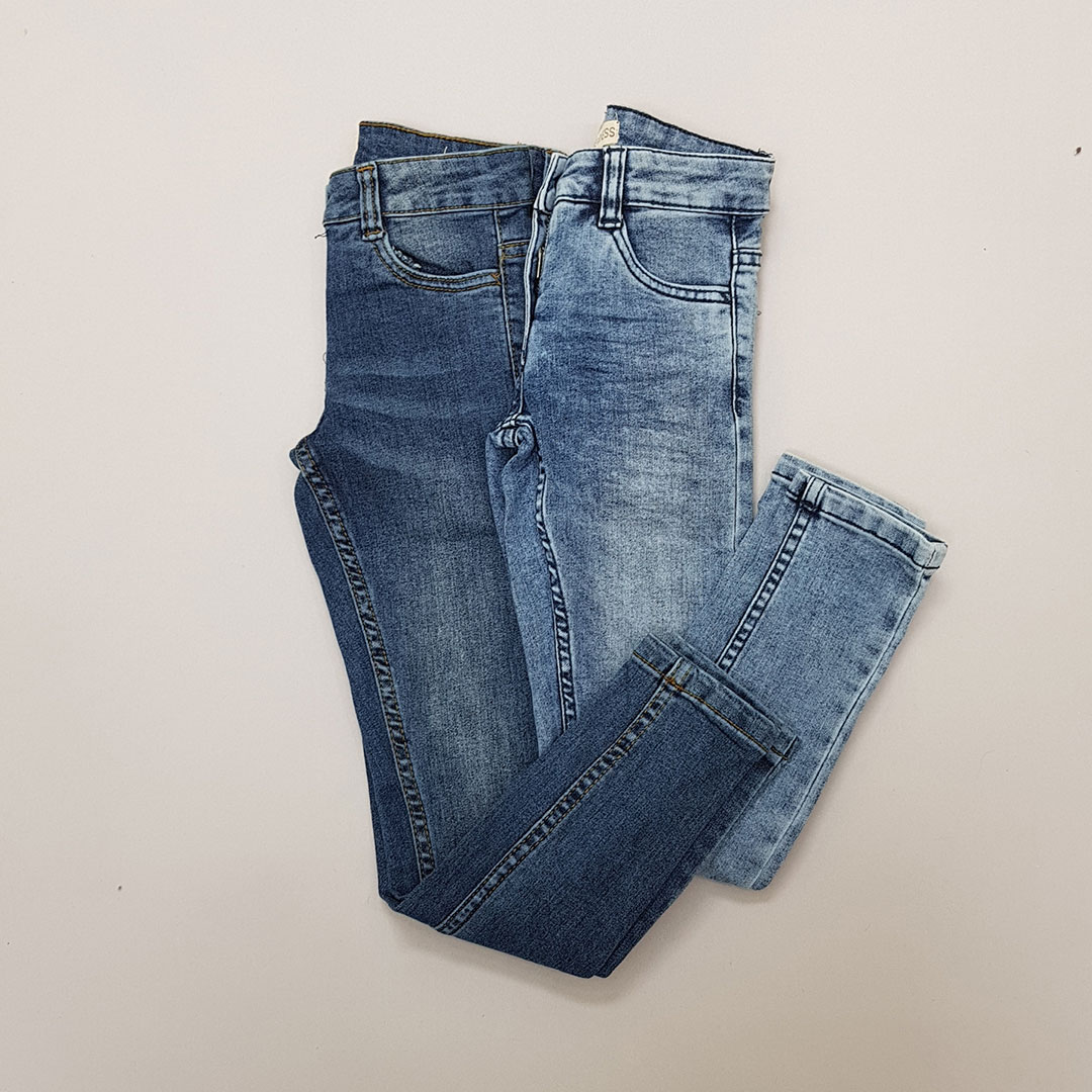 شلوار جینز دخترانه 29301 سایز 7 تا 13 سال مارک ALIVE