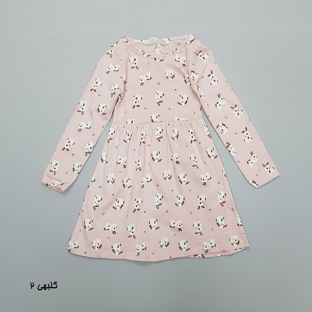 سارافون دخترانه 29308 سایز 1.5 تا 11 سال مارک H&M   *