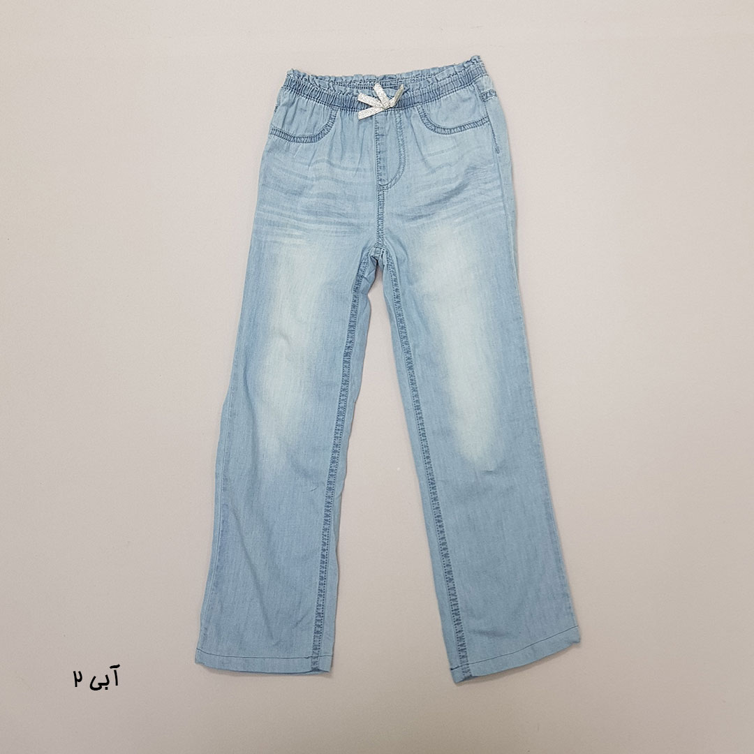 شلوار جینز کاغذی دخترانه 29371 سایز 2 تا 8 سال