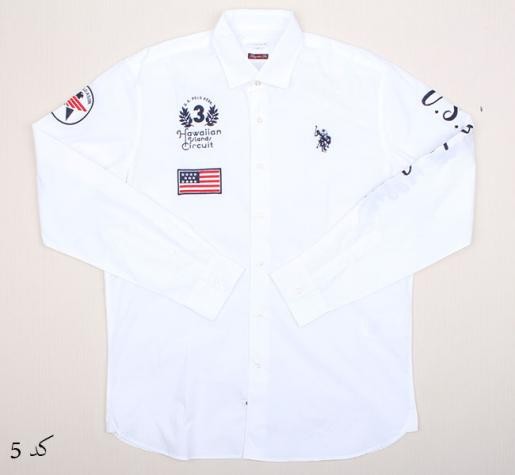 پیراهن مردانه سایز بزرگ 11859 مارک US POLO