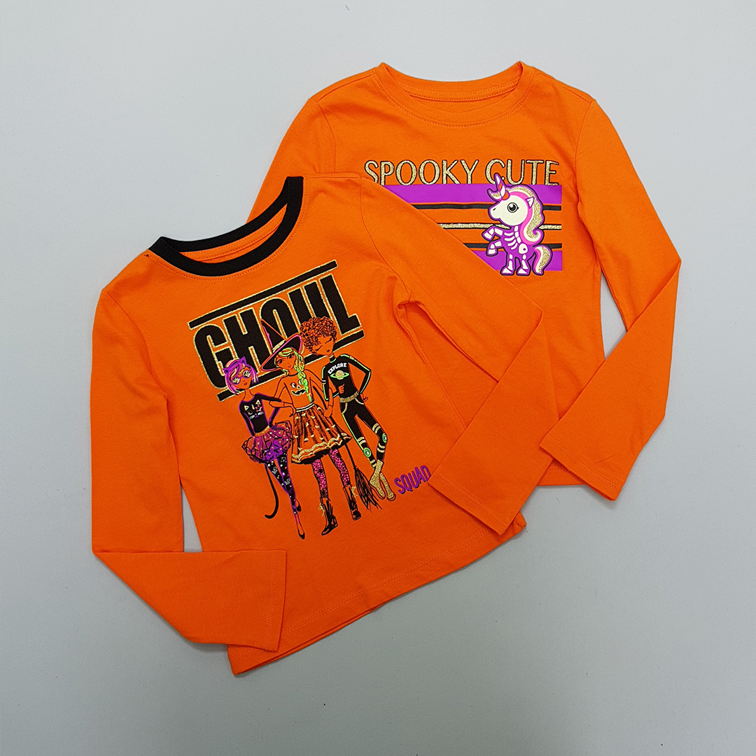 بلوز دخترانه 29575 سایز 4 تا 18 سال مارک HALLOWEEN