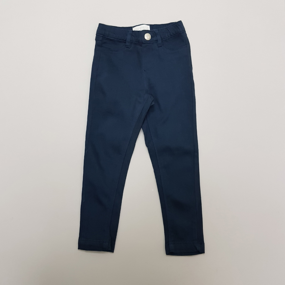 شلوار جینز دخترانه 29625 سایز 3 تا 12 سال مارک FRESH