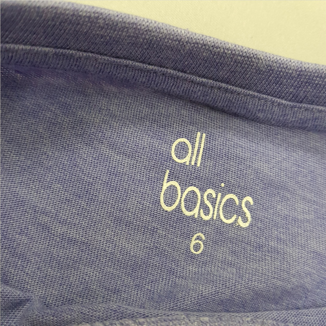 بلوز دخترانه 29614 سایز 6 تا 10 سال مارک ALL BASICS   *