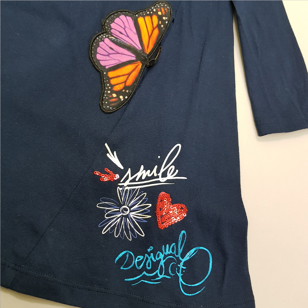 سارافون دخترانه 29665 سایز 3 تا 14 سال مارک Desigual