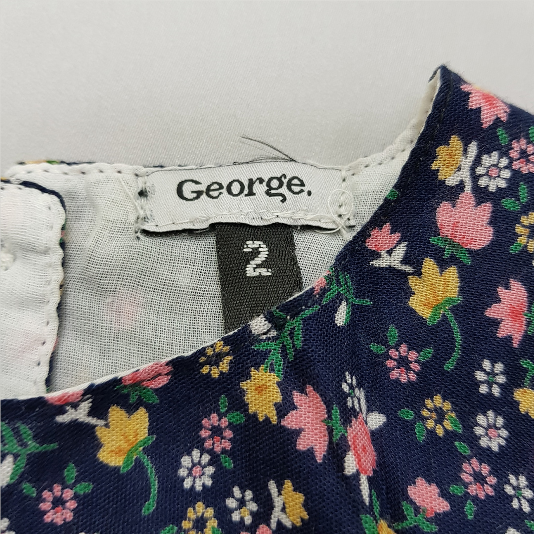 سارافون دخترانه 29986 سایز 2 تا 12 سال مارک GEORGE