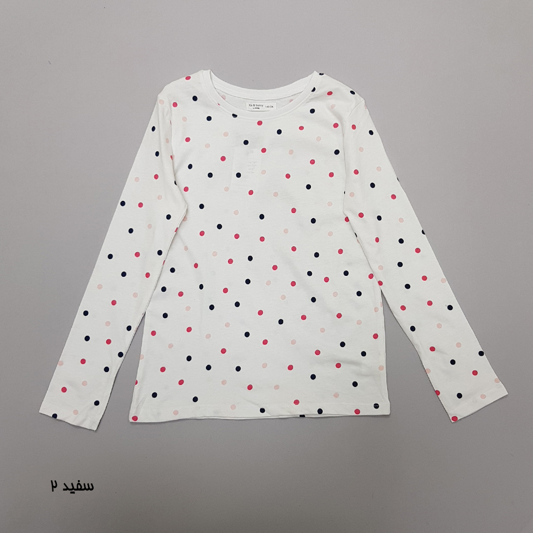 بلوز دخترانه 29957 سایز 2 تا 10 سال مارک FOX&BUNNY