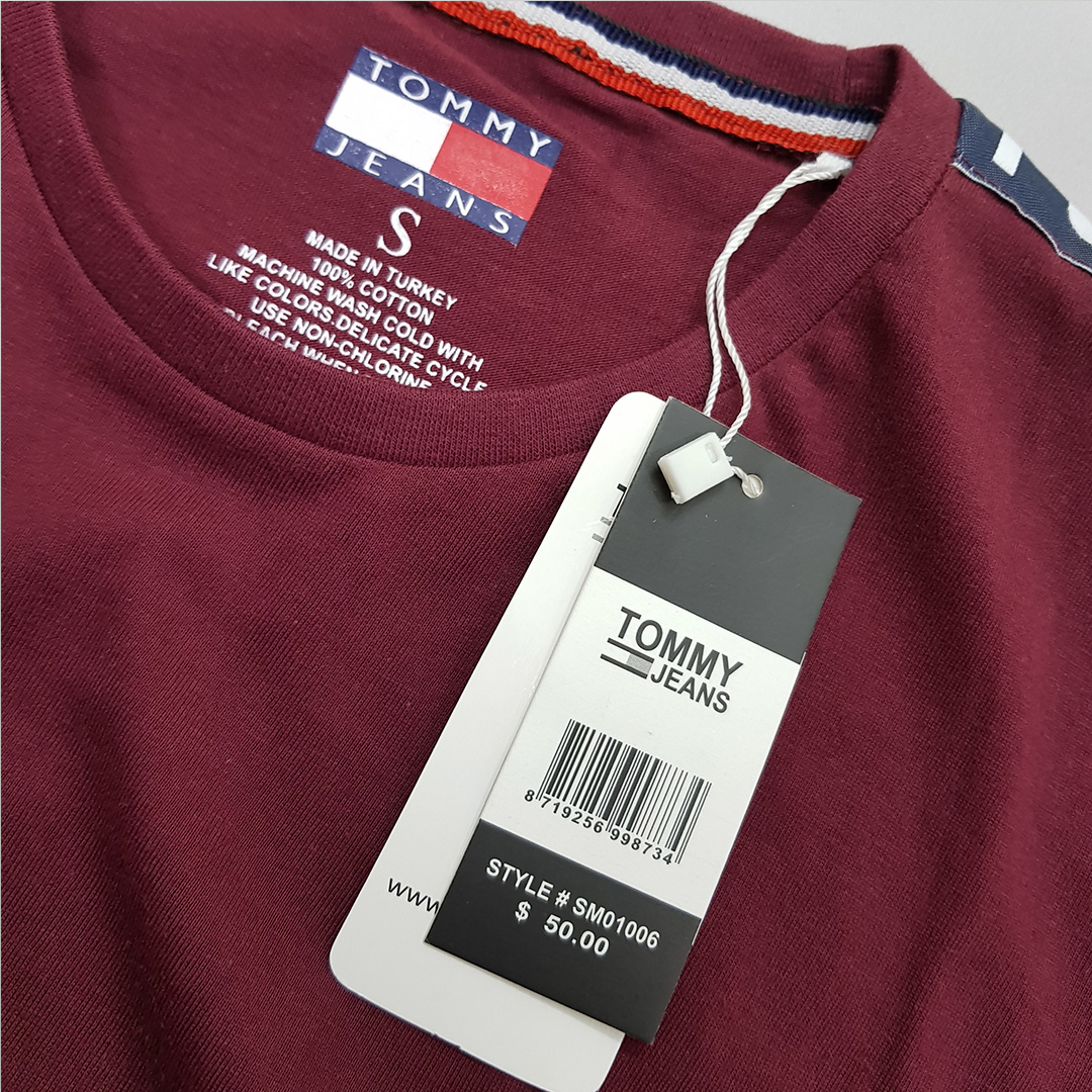 تی شرت مردانه 30076 کد 12 مارک TOMMY HILFIGER