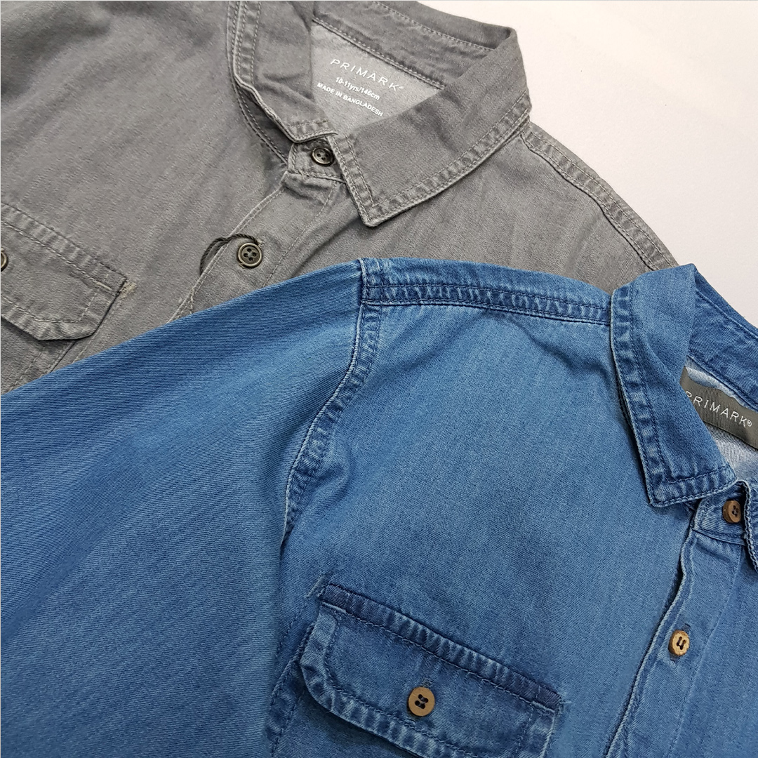 پیراهن جینز 30092 سایز 6 ماه تا 14 سال مارک PRIMARK