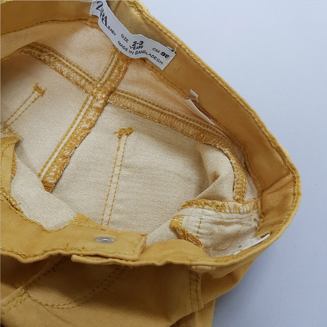 شلوار دخترانه 30087 سایز 3 ماه تا 5 سال مارک ZARA   *