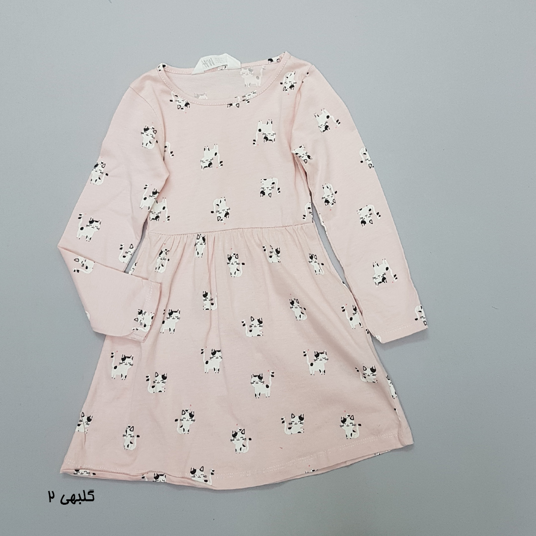 سارافون دخترانه 30118 سایز 1.5 تا 12 سال مارک H&M