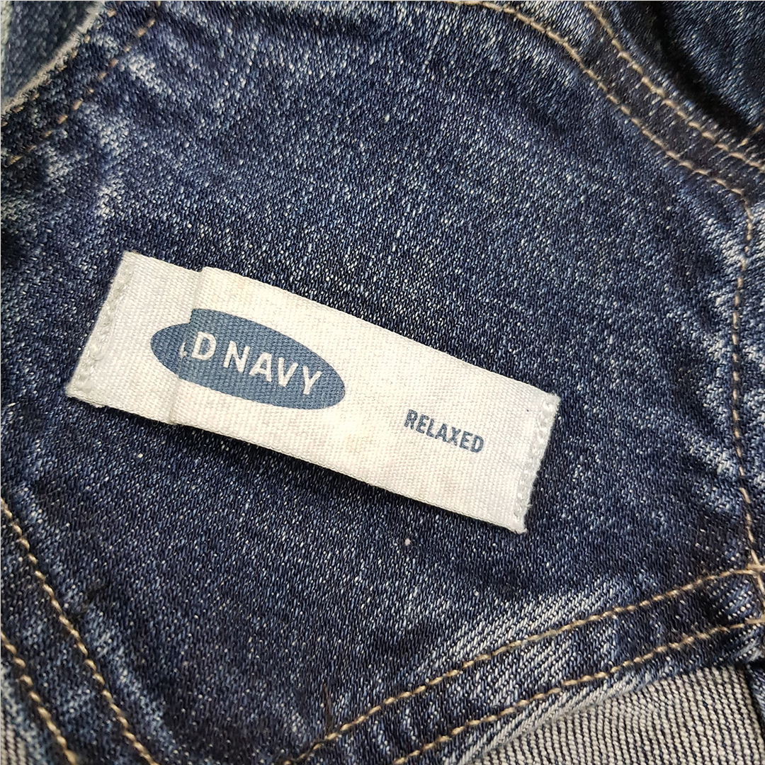 پیشبندار جینز 30116 سایز 18 ماه تا 5 سال مارک OLD NAVY   *