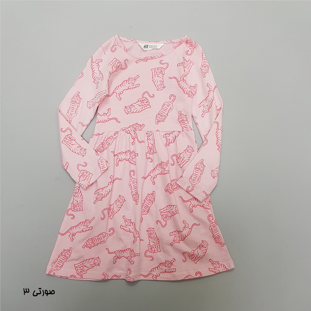 سارافون دخترانه 30118 سایز 1.5 تا 12 سال مارک H&M   *