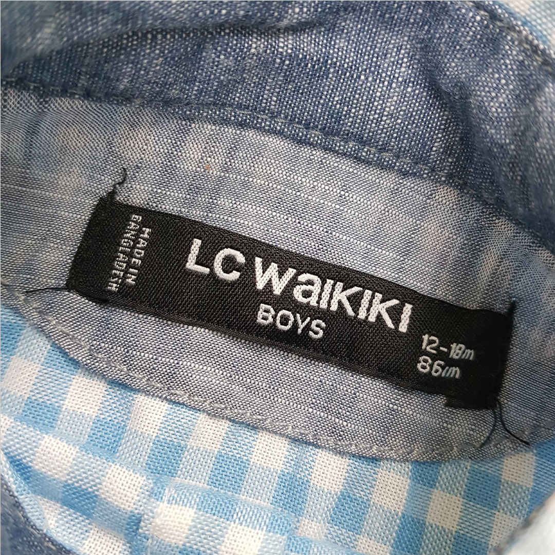 پیراهن پسرانه 30145 سایز 12 ماه تا 7 سال مارک LC WALKIKI