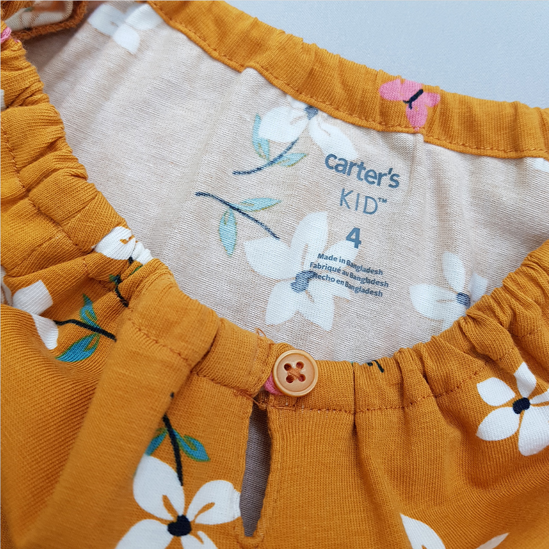 بلوز دخترانه 30189 سایز 4 تا 14 سال کد 3 مارک Carters