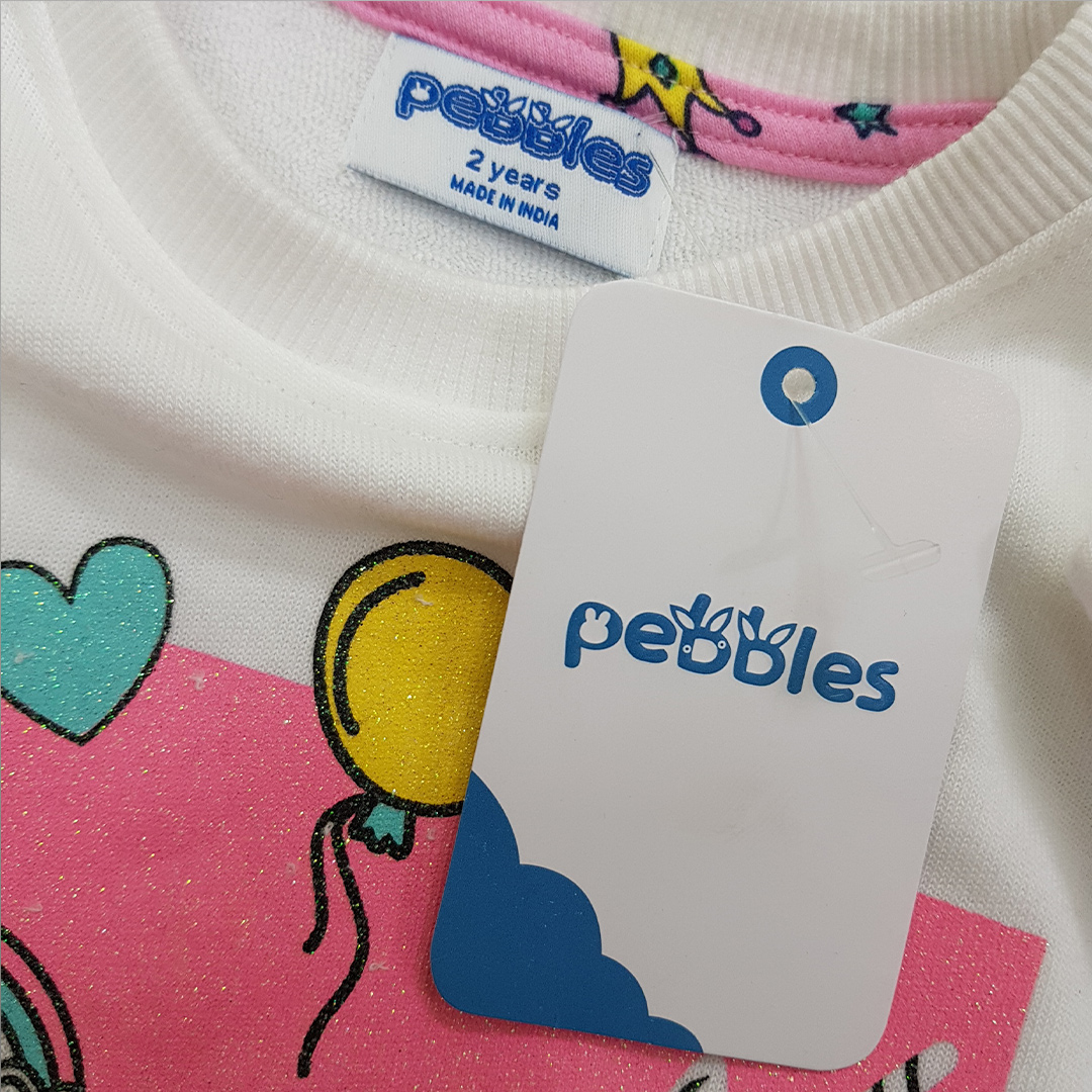 ست دخترانه 30172 سایز 2 تا 8 سال مارک Pebbles