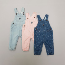 پیشبندار جینز دخترانه 29372 سایز 3 تا 24 ماه مارک BABY BGOSH   *