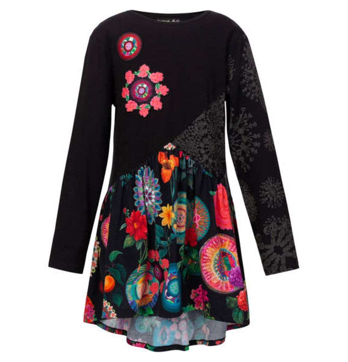 سارافون دخترانه 29662 سایز 3 تا 14 سال مارک Desigual   *