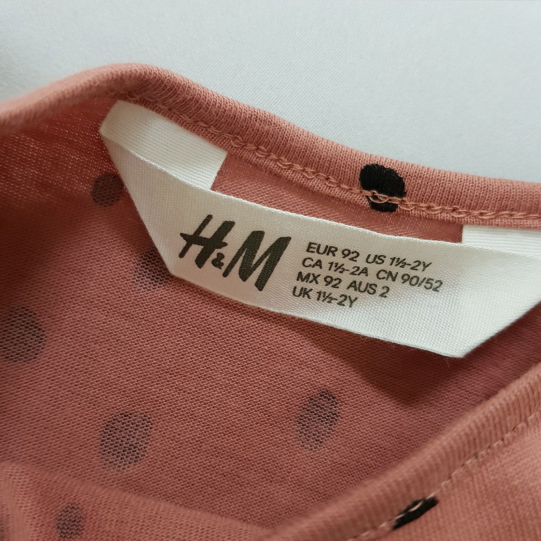 سارافون دخترانه 30311 سایز 1.5 تا 10 سال مارک H&M   *