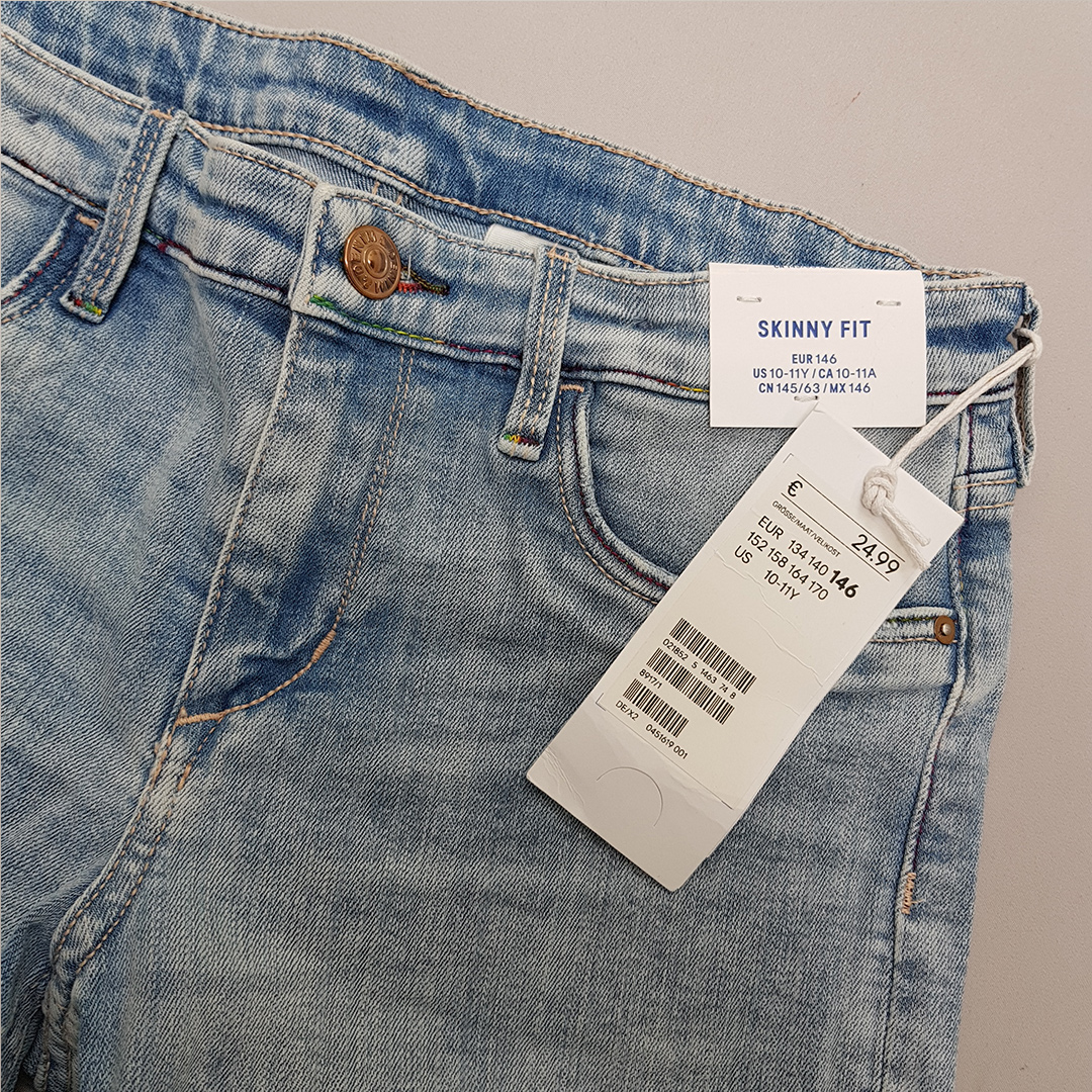 شلوار جینز سایز 8 تا 12 سال مارک H&M کد 30332
