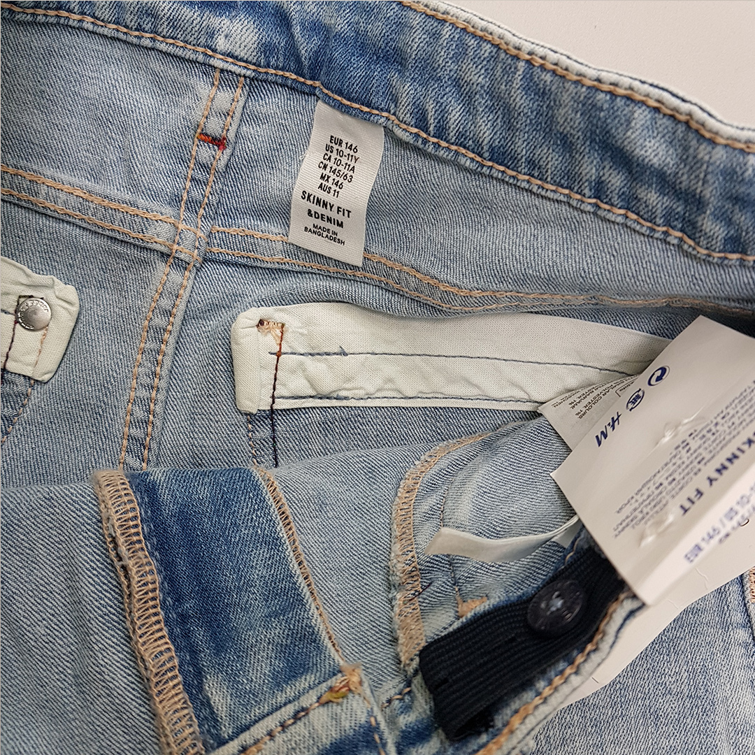 شلوار جینز سایز 8 تا 12 سال مارک H&M کد 30332   *