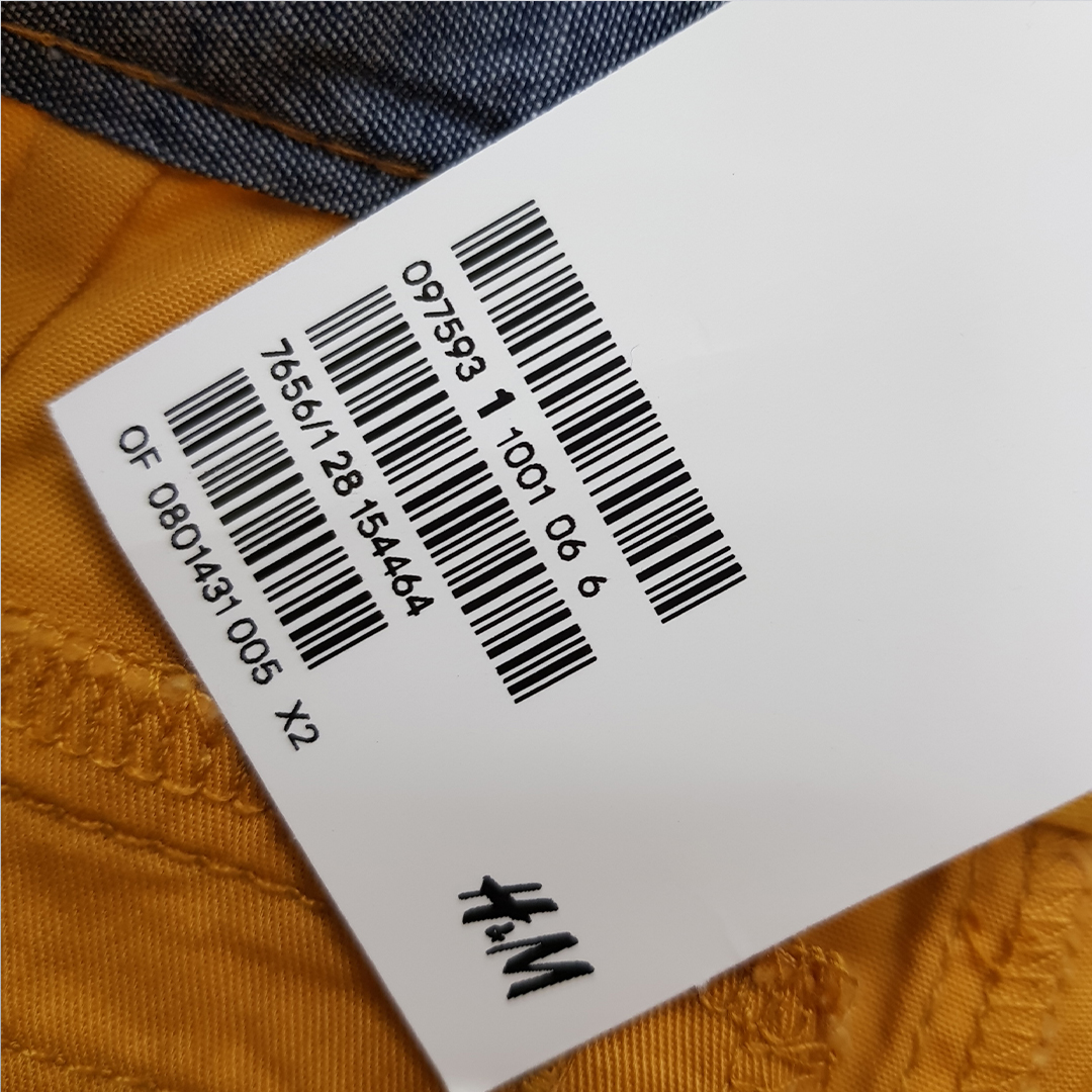 شلوار کتان سایز 2 تا 10 سال مارک H&M کد 30432