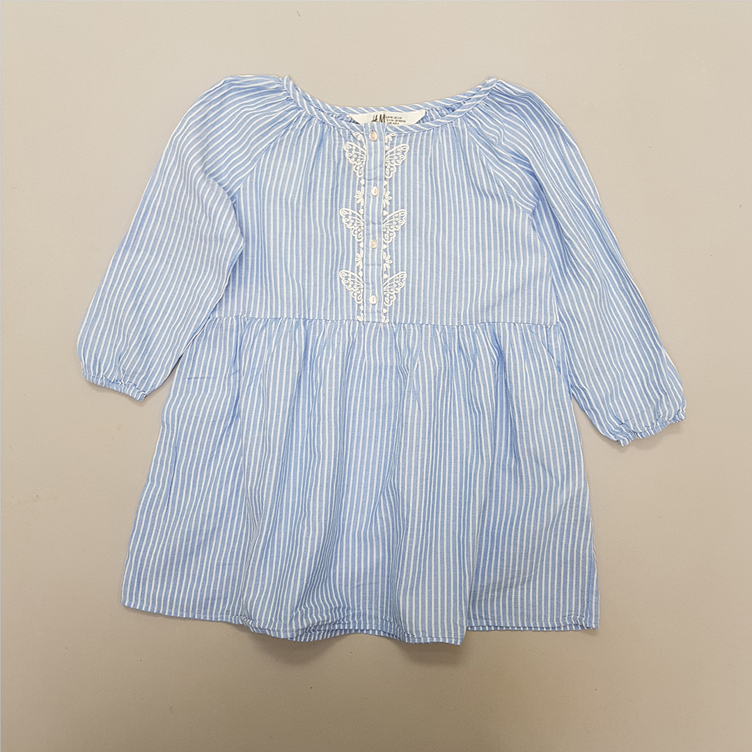 سارافون دخترانه سایز 2 تا 11 سال مارک H&M کد 30448   *