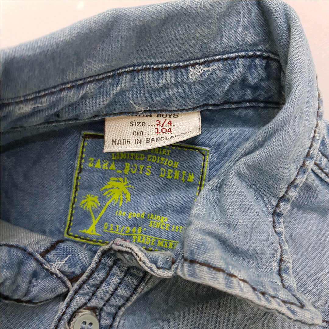 پیراهن جینز 30437 سایز 3 تا 14 سال مارک ZARA