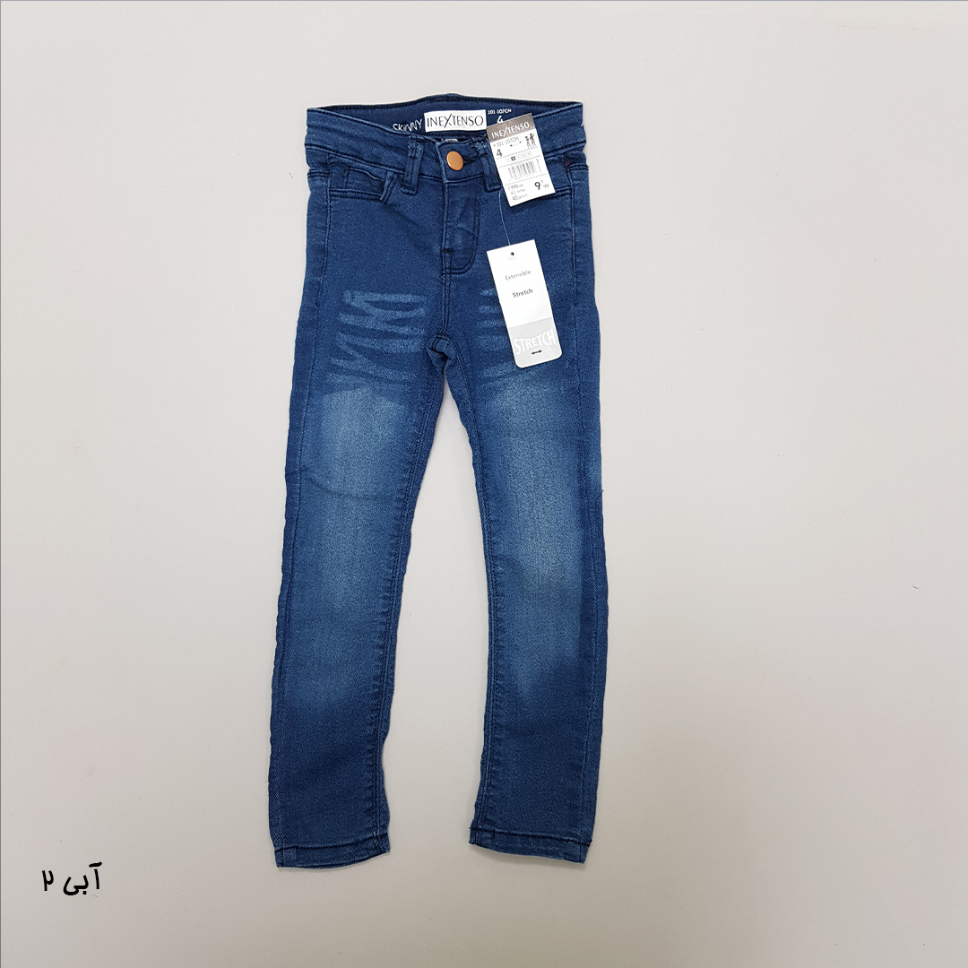 شلوار جینز کشی 30614 سایز 2 تا 10 سال مارک Inextenso