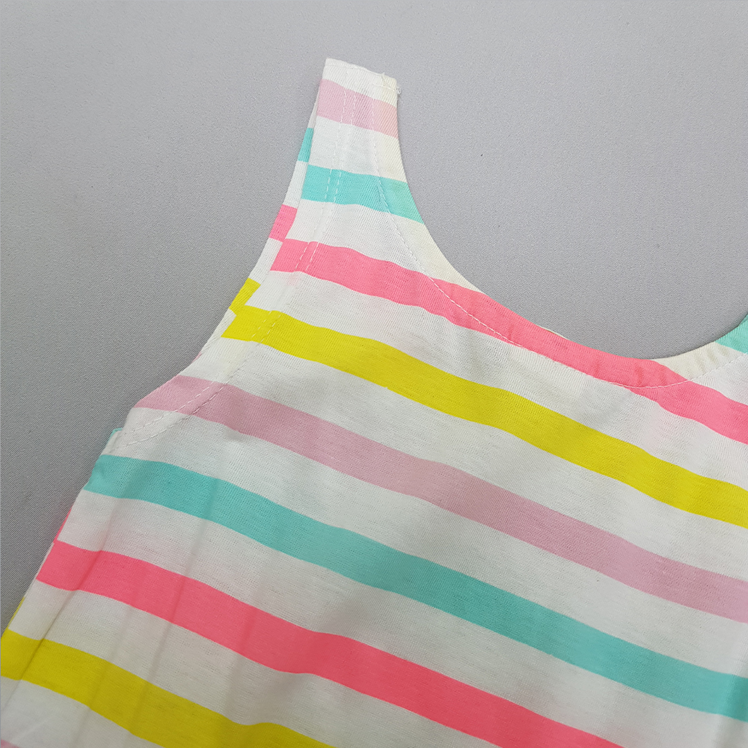 سارافون دخترانه 30652 سایز 1.5 تا 10 سال مارک H&M