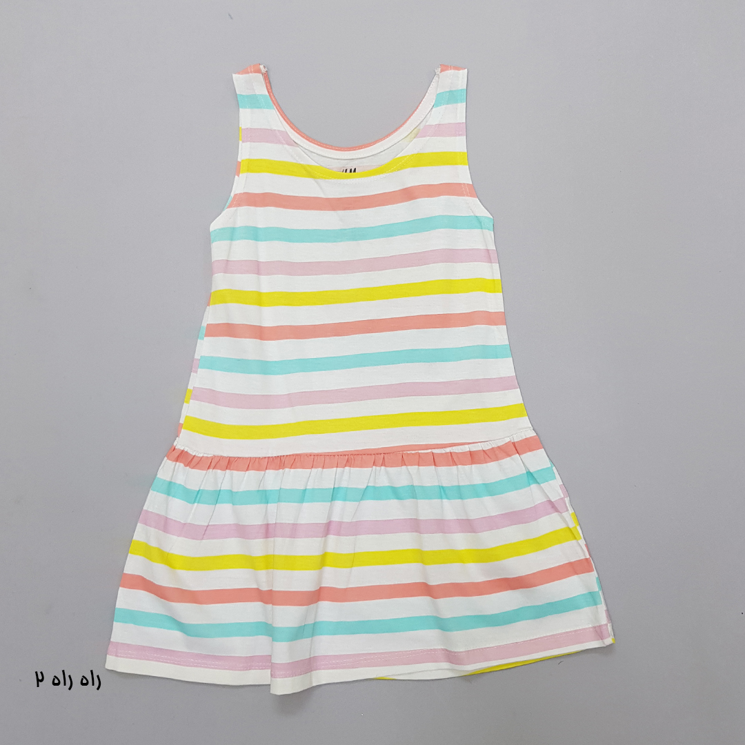 سارافون دخترانه 30652 سایز 1.5 تا 10 سال مارک H&M