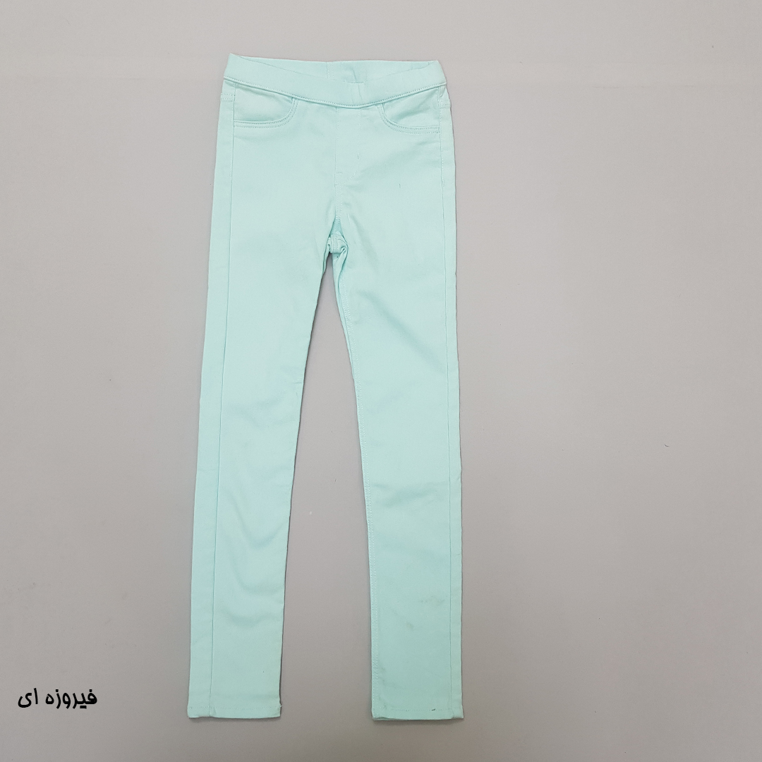 شلوار جینز دخترانه 30706 سایز 1.5 تا 10 سال مارک H&M
