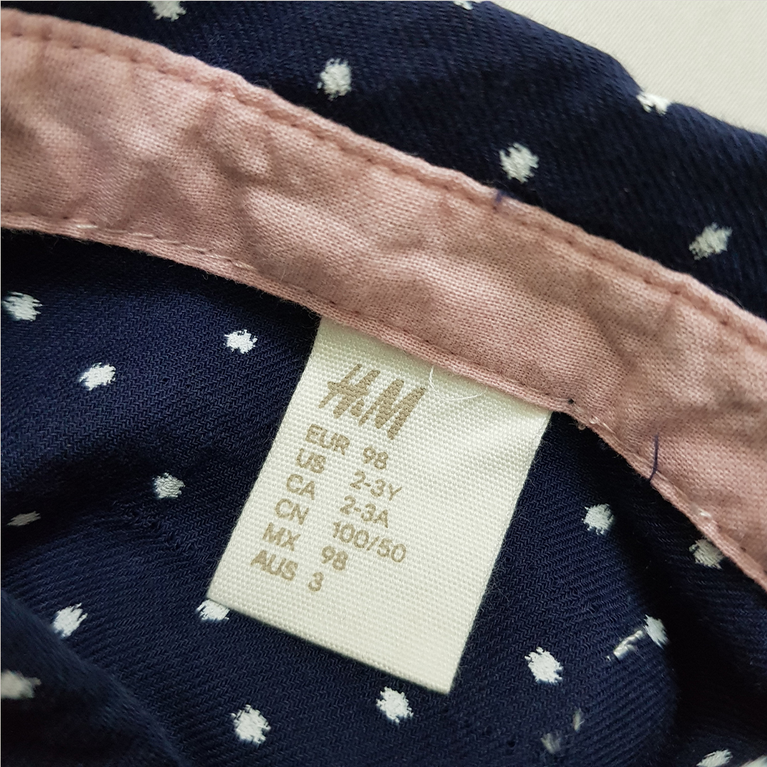 مانتو دخترانه 30753 سایز 2 تا 11 سال مارک H&M