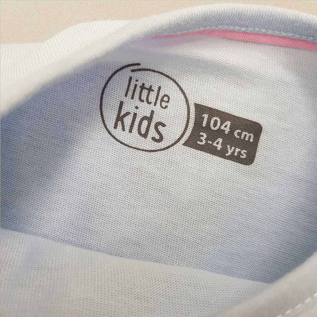تی شرت دخترانه 30703 سایز 3 تا 9 سال کد 1 مارک LITTLE KIDS   *