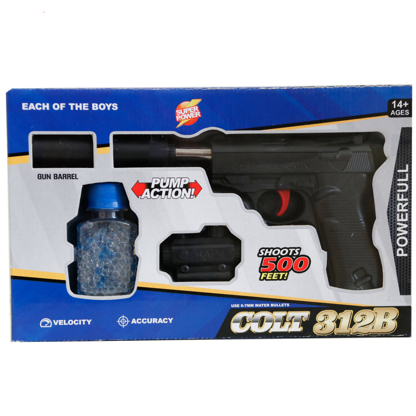 تفنگ بازی مدل کلت 6001837