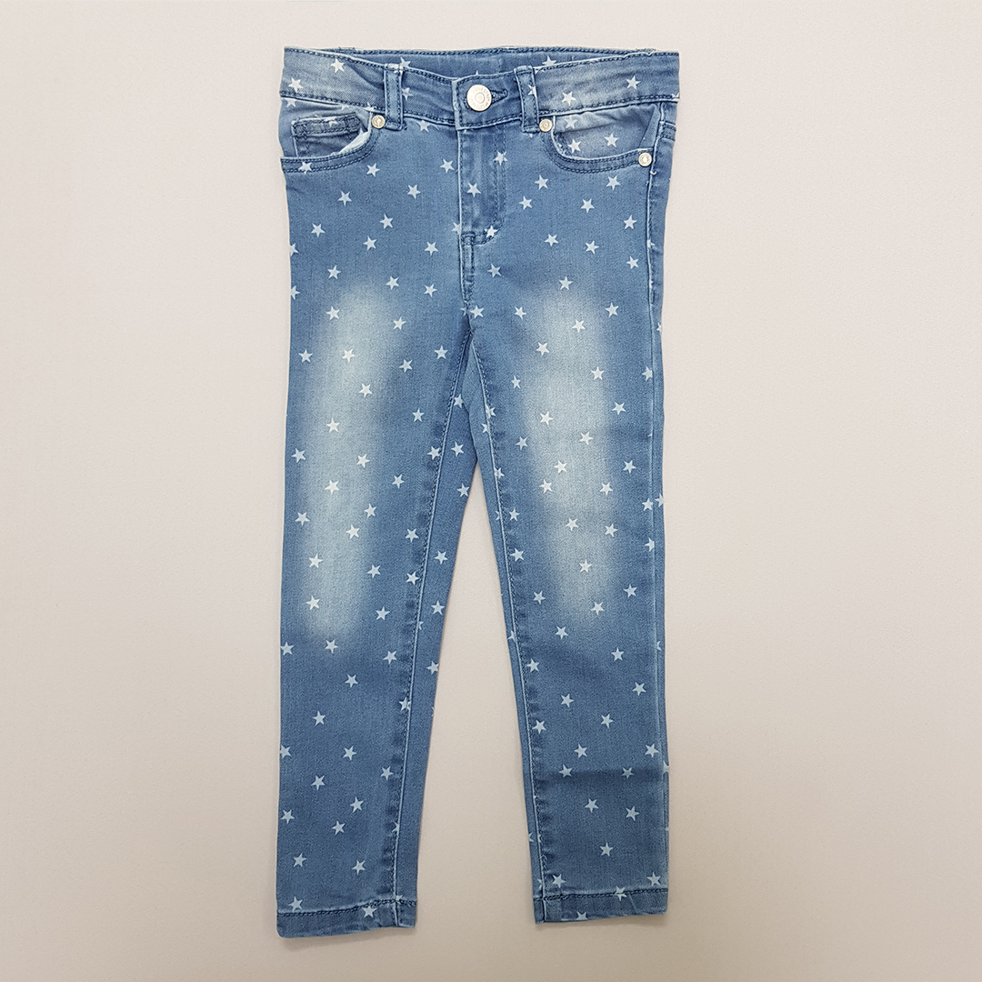 شلوار جینز دخترانه 30913 سایز 3 تا 9 سال مارک LITTLE KIDS