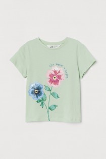 بلوز دخترانه 30947 سایز 1.5 تا 10 سال مارک H&M