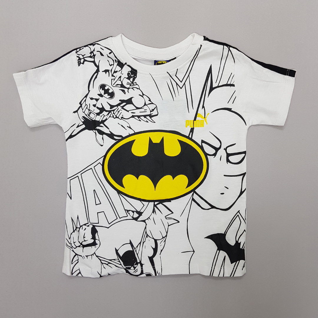 تی شرت پسرانه 31009 سایز 2 تا 14 سال مارک batman