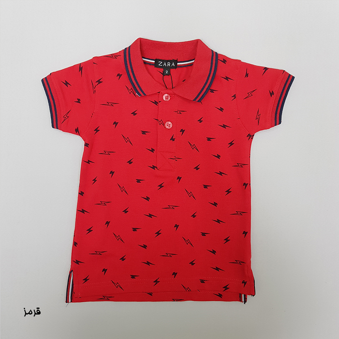 تی شرت پسرانه 31211 سایز 2 تا 8 سال مارک ZARA