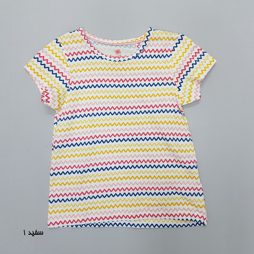 تی شرت دخترانه 31293 سایز 18 ماه تا 6 سال مارک LUPILU