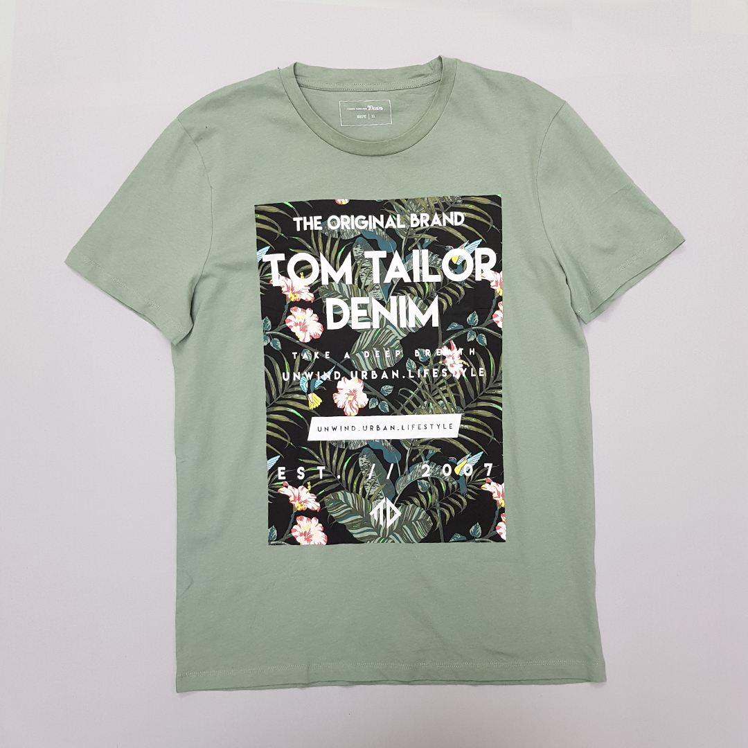 تی شرت مردانه 31315 کد 2 مارک TOM TAILOR