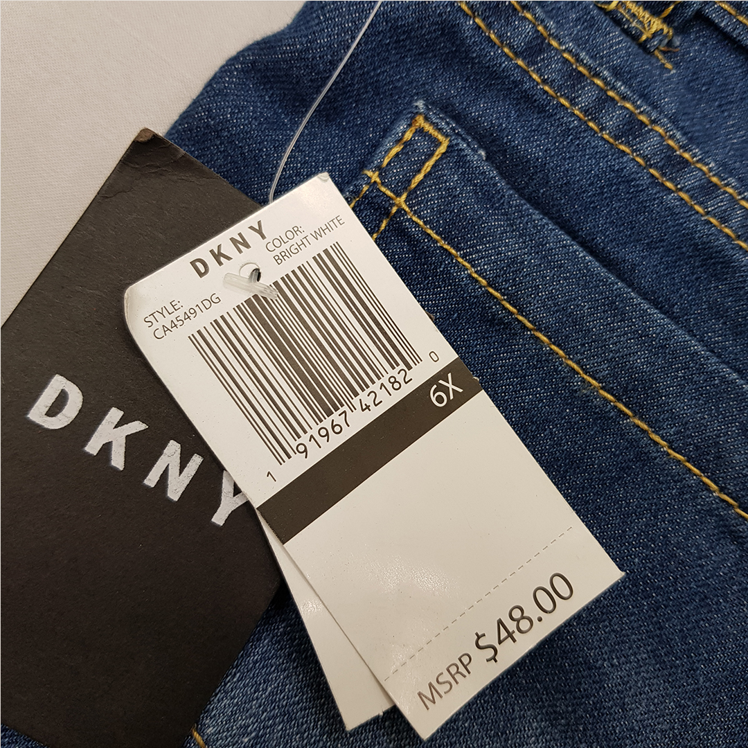 پیشبندار دخترانه 31441 سایز 12 ماه تا 14 سال کد 5 مارک DKNY