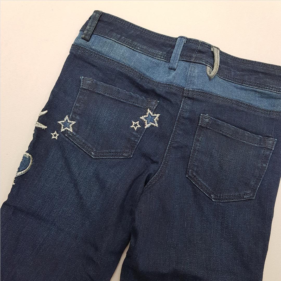 شلوار جینز دخترانه 31501 سایز 4 تا 12 سال مارک NEXT