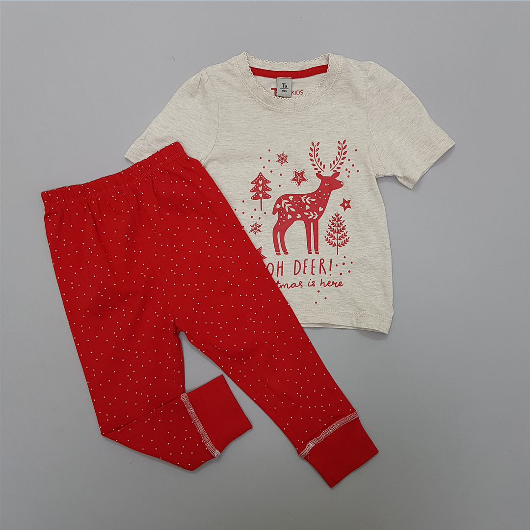 ست دخترانه 30663 سایز 2 تا 11 سال مارک TU KIDS   *